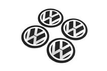 Volkswagen Aufkleber für Felgendeckel 90mm (4 Stück) Foto 1