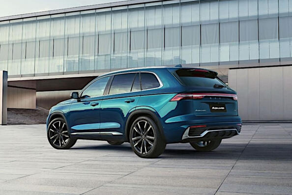 Testbericht zum Geely Monjaro Crossover Foto 3