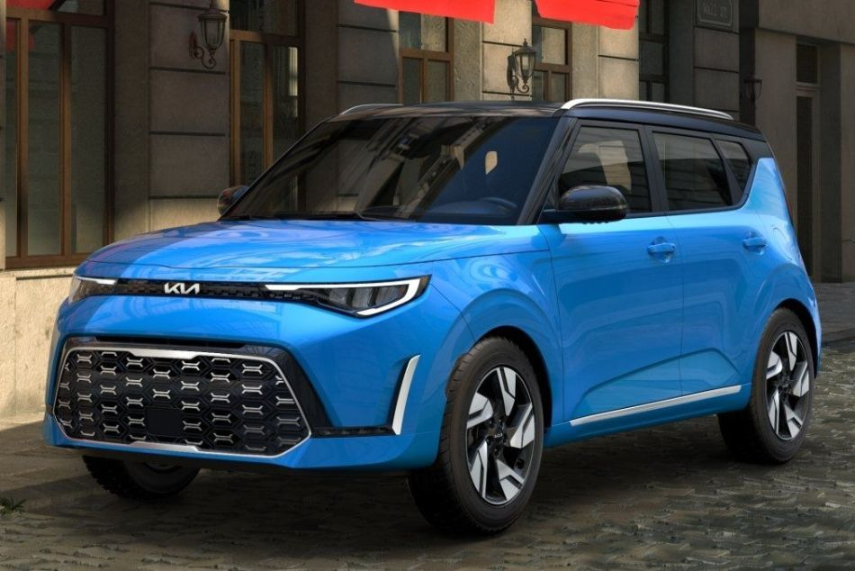 Aktualisierter urbaner Crossover KIA Soul der dritten Generation