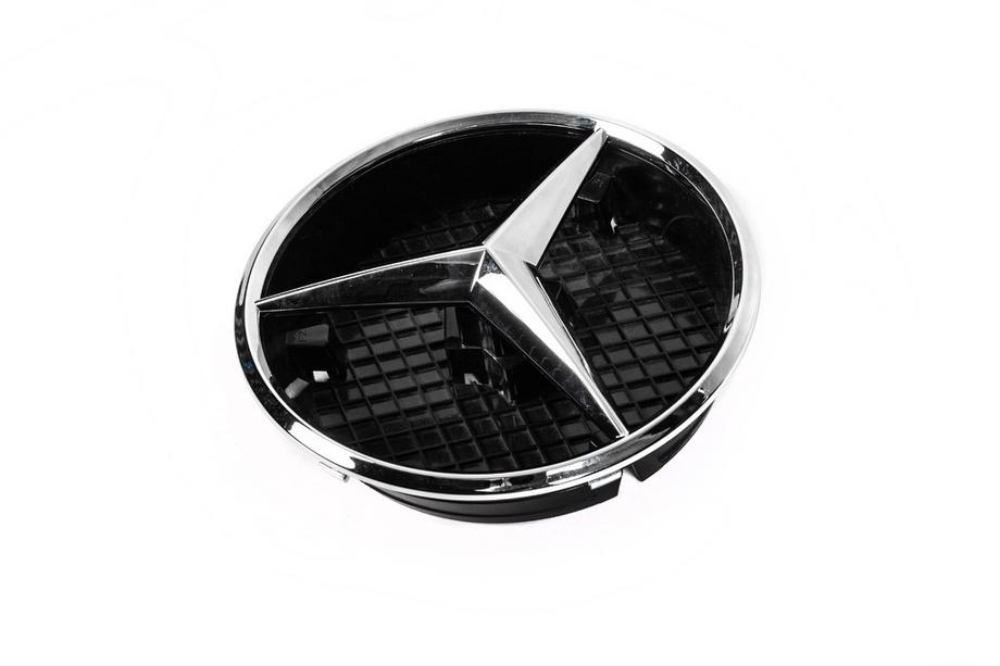 Mercedes GLE/ML class W166 2011-2018 Frontemblem mit Gehaeuse (21cm) Foto 2