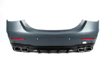 Mercedes C-class W205 2014-2021 Facelift Kit auf W206 AMG Foto 4