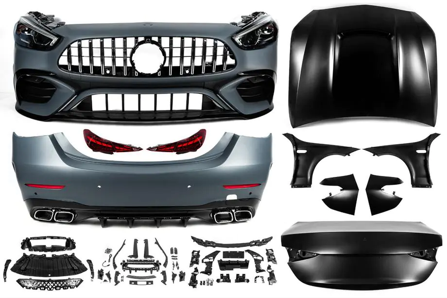 Mercedes C-class W205 2014-2021 Facelift Kit auf W206 AMG Image