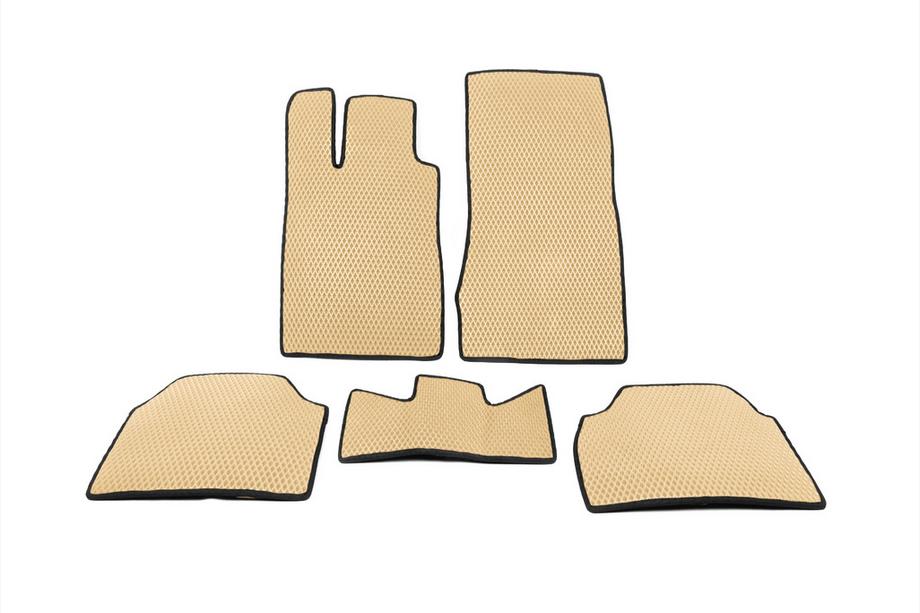 Mercedes S-class W220 1998-2005 EVA Fußmatten (Short, Beige) Image
