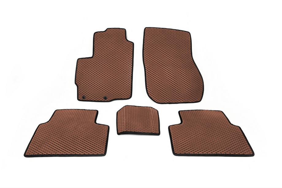 Mitsubishi Outlander 2006-2012 EVA Fußmatten (Braun) Image