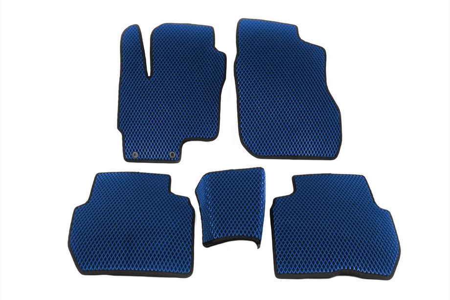 Mitsubishi Outlander 2012-2021 EVA Fußmatten P-HEV (Blau) Image