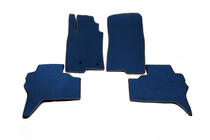 Mitsubishi Pajero Wagon IV 2006-2021 EVA Fußmatten (Blau) Foto 1