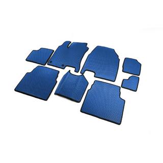 EVA Fußmatten für +2 (3 Reihen, Blau) Nissan Qashqai 2010-2014 Foto 2