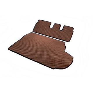 Kofferraummatte (EVA, Braun) 7-Sitzer Peugeot 4007 2007-2013 Foto 4