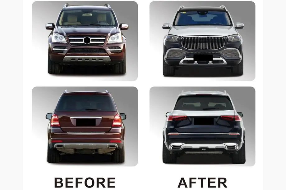 Mercedes GL class X164 2006-2012 Facelift Kit auf GLS X167 Maybach Foto 1