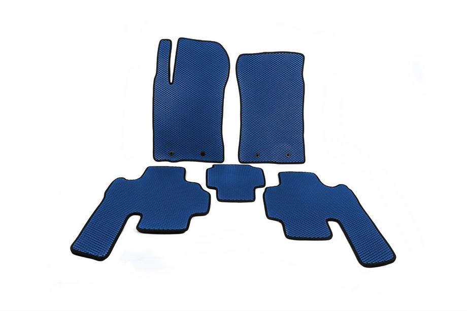 SsangYong Kyron 2005-2014 EVA Fußmatten (Blau) Image