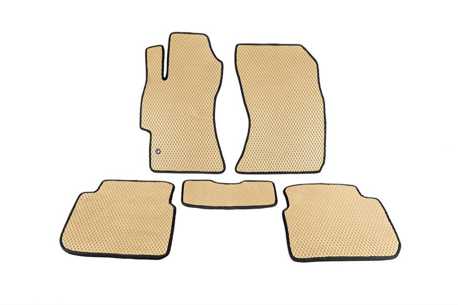 Subaru Legacy 2003-2009 EVA Fußmatten (Beige) Image