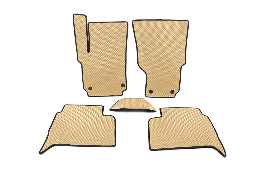 Volkswagen Amarok 2010-2022 EVA Fußmatten (Beige) Image
