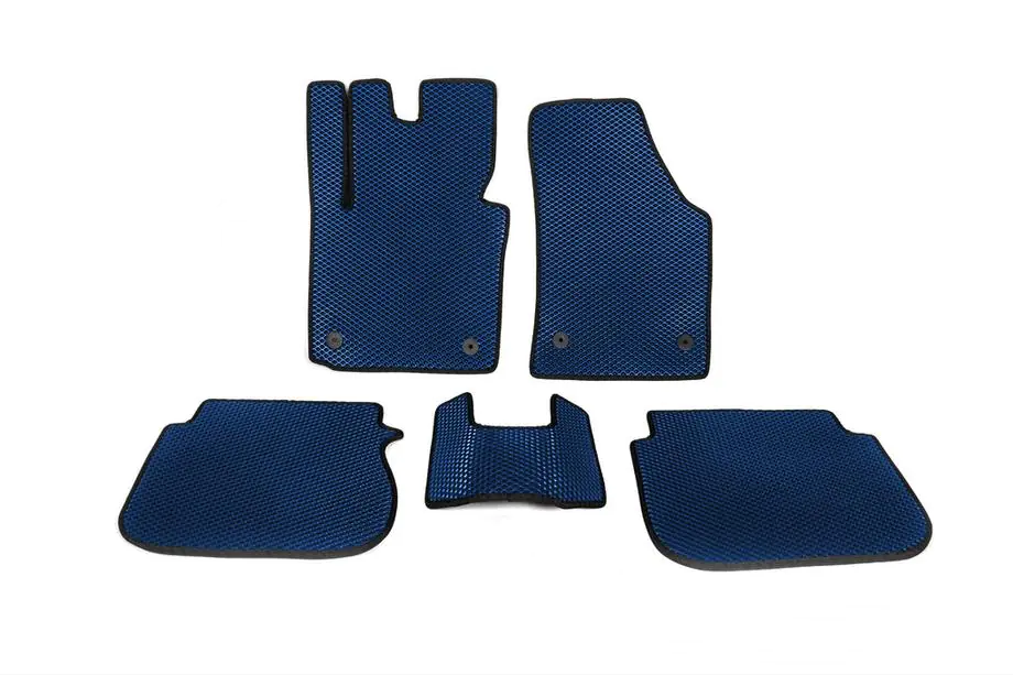 Volkswagen Caddy 2004-2010 EVA Fußmatten (Blau) Image