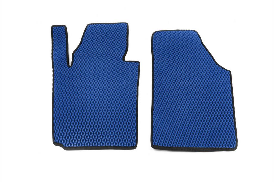 Volkswagen Caddy 2010-2015 EVA Fußmatten (Blau) 2 Stk, vorne Foto 3