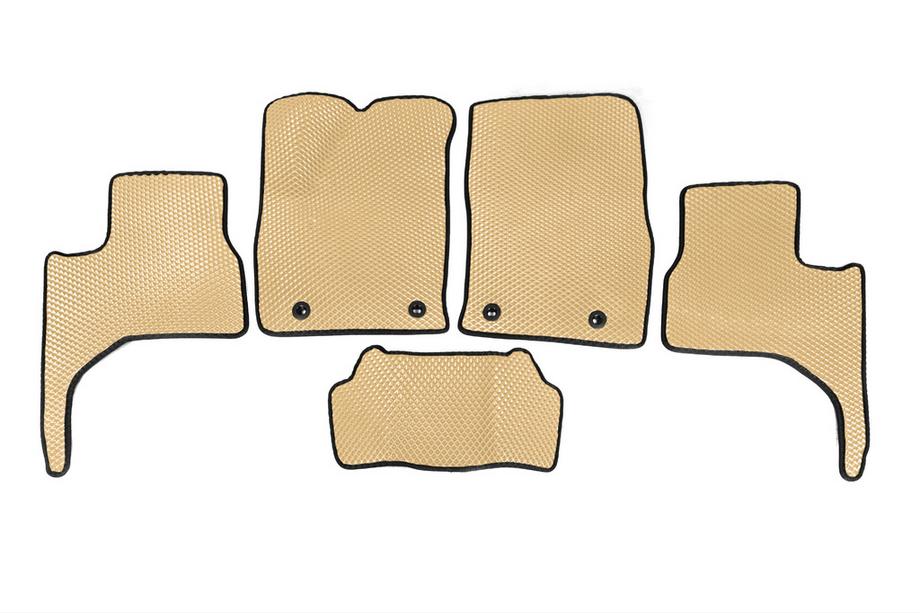 Toyota Land Cruiser 300 2021- EVA Fußmatten (Beige) Image