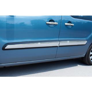 Türleisten Edelstahl (4 Stk) Peugeot Partner Tepee 2008-2018 Foto 1