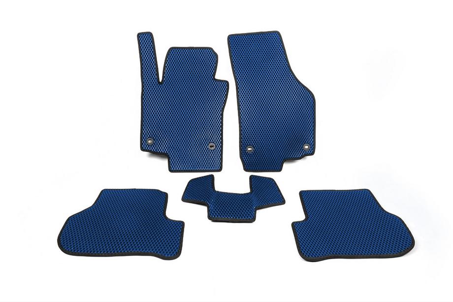 Volkswagen Jetta 2006-2011 EVA Fußmatten (Blau) Image