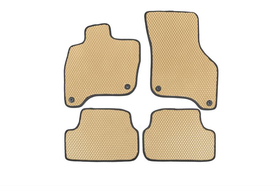 Volkswagen Golf 7/E-Golf 2012-2020 EVA Fußmatten für E-Golf (Beige) Image
