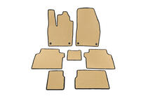 Volkswagen ID.6 2021- EVA Fußmatten (Beige) 2 Reihen Foto 1