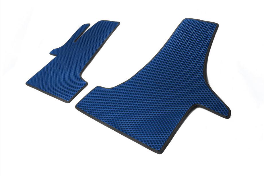 Volkswagen T5 Caravelle 2004-2010 EVA Fußmatten (Blau, vorne, für 2+1) Foto 2