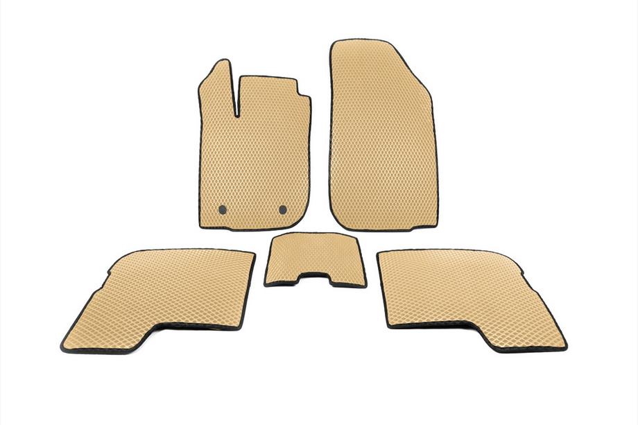 Dacia Logan I 2005-2008 EVA Fußmatten (Beige) Image