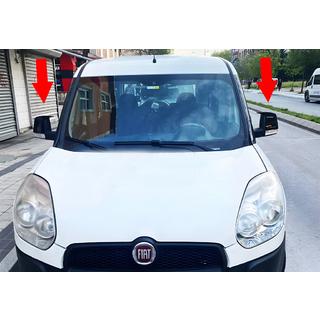 Spiegelabdeckungen BMW-Style (2 Stk) Fiat Doblo II 2010-2022 Foto 1