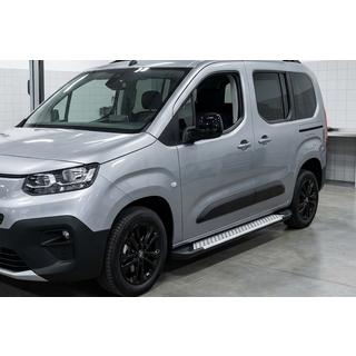 Trittbretter Allmond Grey (2 Stk., Aluminium) Fiat Doblo III 2023- Foto 1