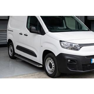 Trittbretter Maydos V1 (2 Stk., Aluminium & Edelstahl) Fiat Doblo III 2023- Foto 1