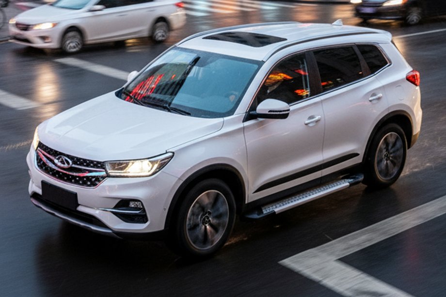 Chery Tiggo 7 2020- Seitenschweller New Vision Grey (2 Stk., Aluminium) Foto 1