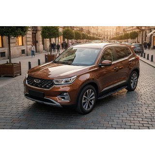 Seitenschweller Tayga Black (2 Stk., Aluminium) Chery Tiggo 7 2020- Foto 1
