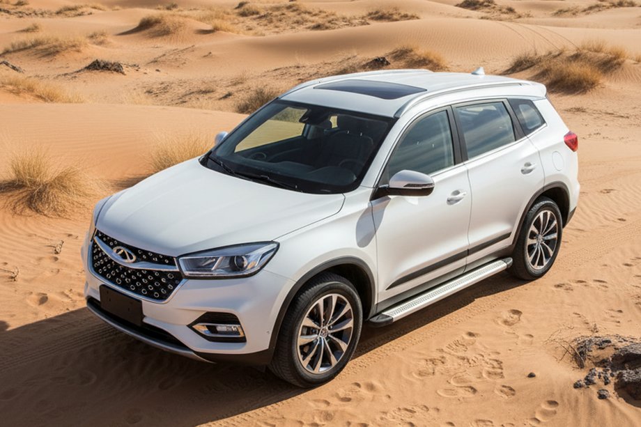 Chery Tiggo 8 2017- Seitenschweller Maya V2 (2 Stk., Aluminium) Image