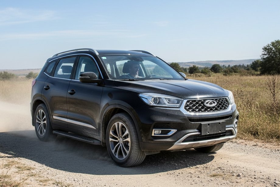 Chery Tiggo 8 2017- Seitenschweller Bosphorus Black (2 Stk., Aluminium) Image