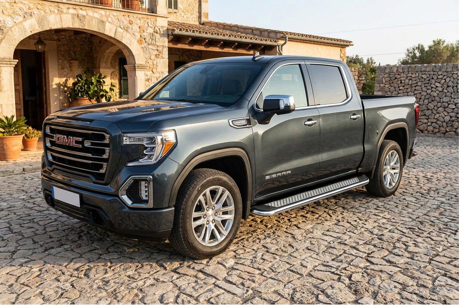 GMS Sierra 2019- Trittbretter Maydos V2 (2 Stk., Aluminium) Image