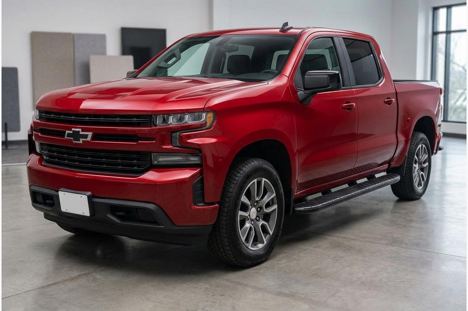 Chevrolet Silverado 2019- Seitenschweller Bosphorus Black (2 Stk., Aluminium) Image