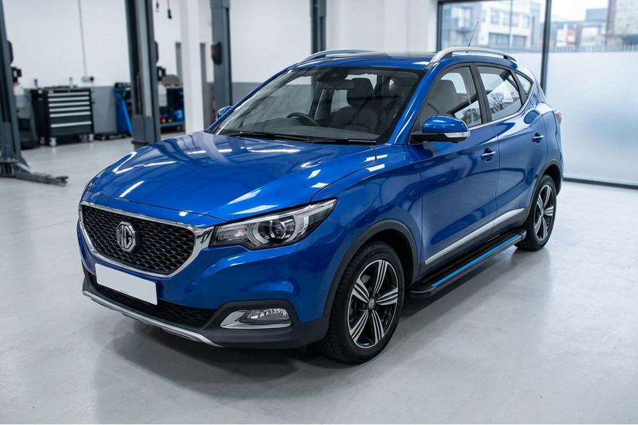 MG ZS 2017-2024 Seitenschweller Maya Blue (2 Stk., Aluminium) Foto 1