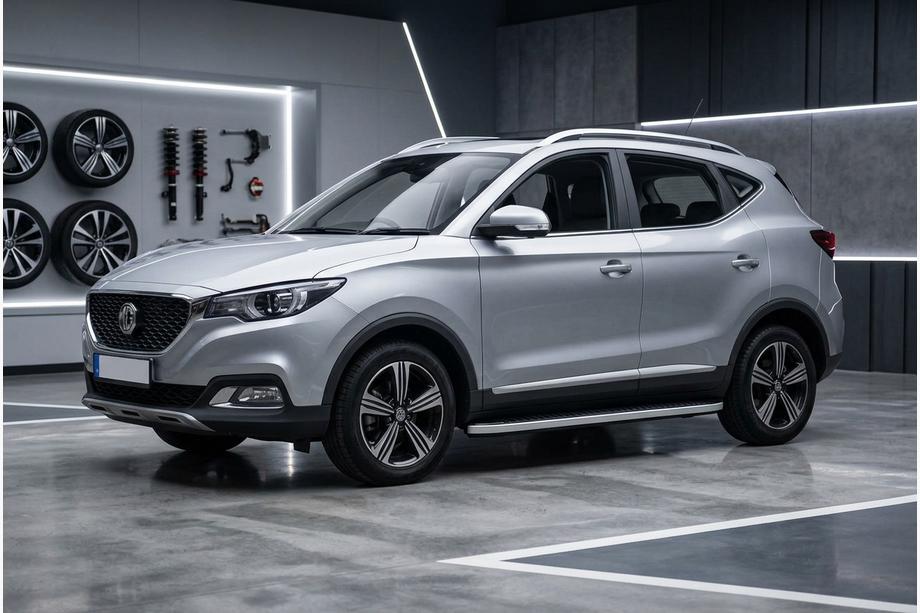 MG ZS 2017-2024 Seitenschweller Tayga Grey (2 Stk., Aluminium) Foto 1