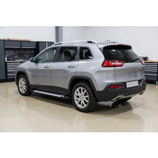 Trittbretter Allmond Grey (2 Stk., Aluminium) Jeep Cherokee KL 2013- Foto 1