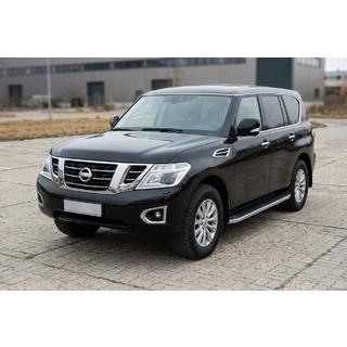Seitenschweller Tayga Grey (2 Stk., Aluminium) Nissan Armada 2016-2024 Foto 1