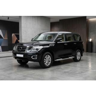 Seitenschweller Tayga V2 (2 Stk., Aluminium) Nissan Armada 2016-2024 Foto 1