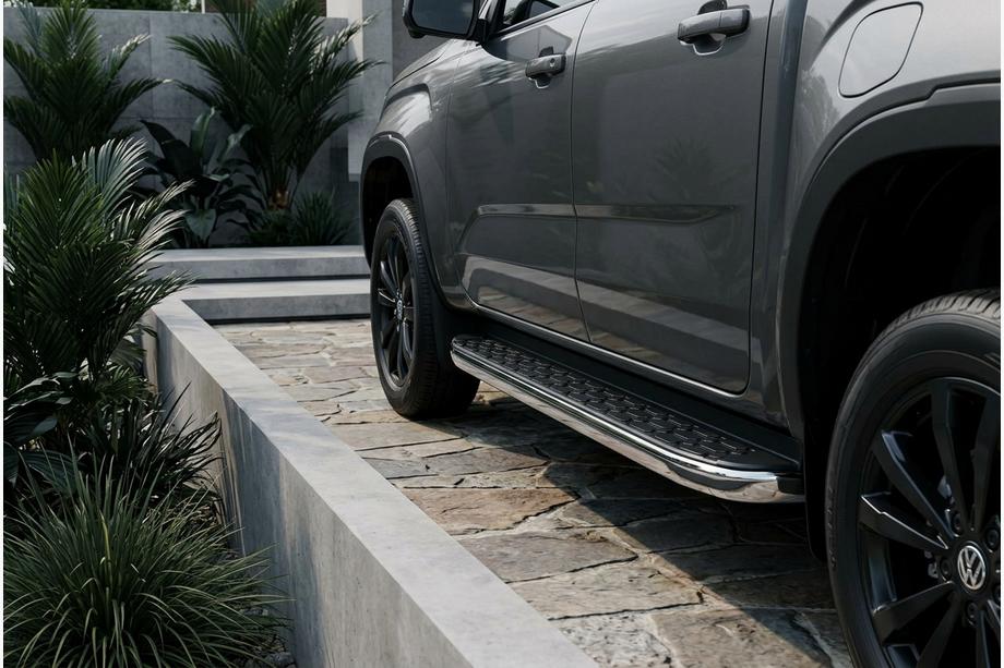 Volkswagen Amarok 2022- Seitenschweller BlackLine (2 Stk., Aluminium) Foto 1