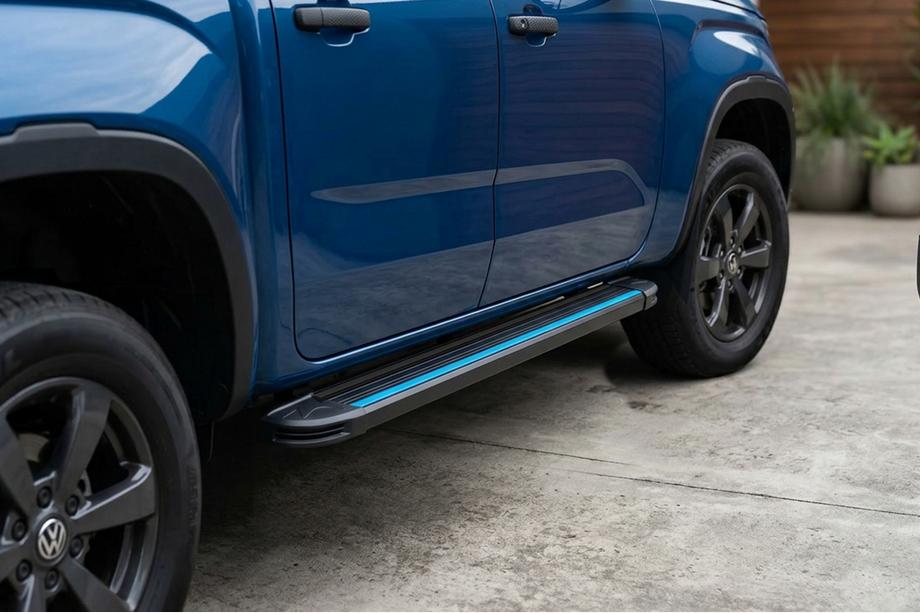 Volkswagen Amarok 2022- Seitenschweller Maya Blue (2 Stk., Aluminium) Foto 1
