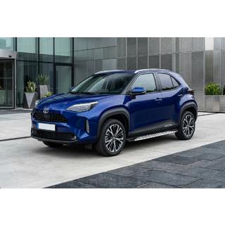 Trittbretter Shining V1 (2 Stk., Aluminium) Toyota Yaris/Yaris Cross (XP210) 2020- Foto 1