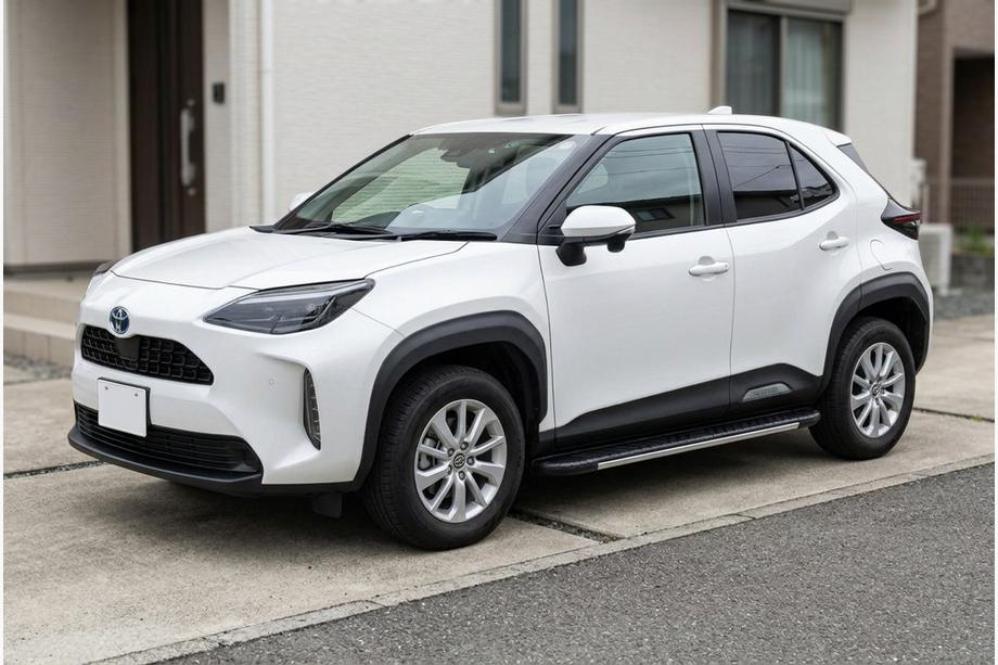 Toyota Yaris/Yaris Cross (XP210) 2020- Seitenschweller Bosphore Grey (2 Stk., Aluminium) Foto 1