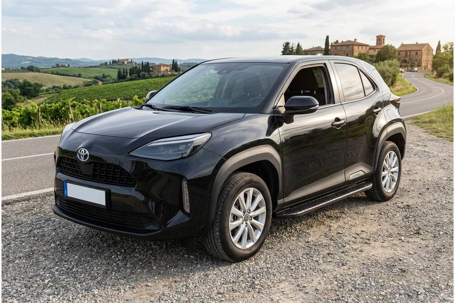 Toyota Yaris/Yaris Cross (XP210) 2020- Seitenschweller Bosphore Black (2 Stk., Aluminium) Foto 1