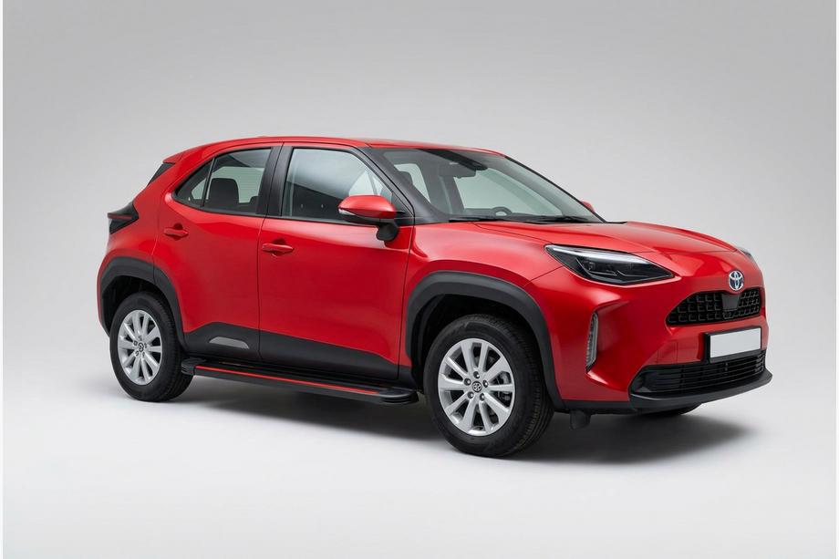 Toyota Yaris/Yaris Cross (XP210) 2020- Seitenschweller Maya Red (2 Stk., Aluminium) Foto 1