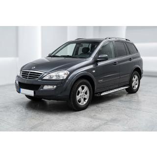 Trittbretter Shining V1 (2 Stk., Aluminium) SsangYong Kyron 2005-2014 Foto 1