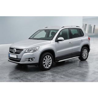 Trittbretter Shining V1 (2 Stk., Aluminium) Volkswagen Tiguan 2007-2016 Foto 1