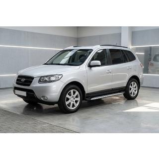 Trittbretter Shining V1 (2 Stk., Aluminium) Hyundai Santa Fe 2 2006-2012 Foto 1