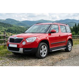 Trittbretter Shining V1 (2 Stk., Aluminium) Skoda Yeti 2009-2017 Foto 1