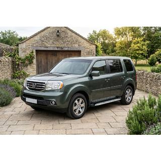 Trittbretter Shining V1 (2 Stk., Aluminium) Honda Pilot 2008-2015 Foto 1